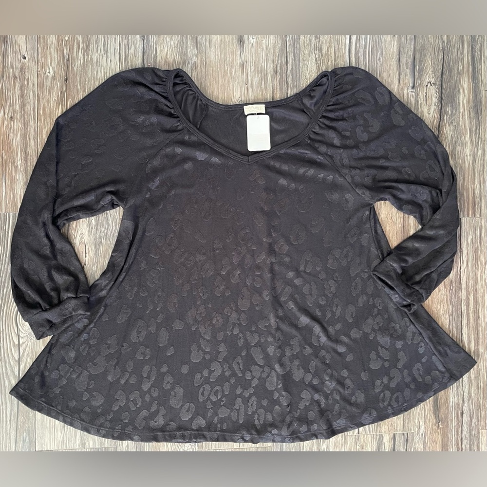 Elegant Black Women's Blouse